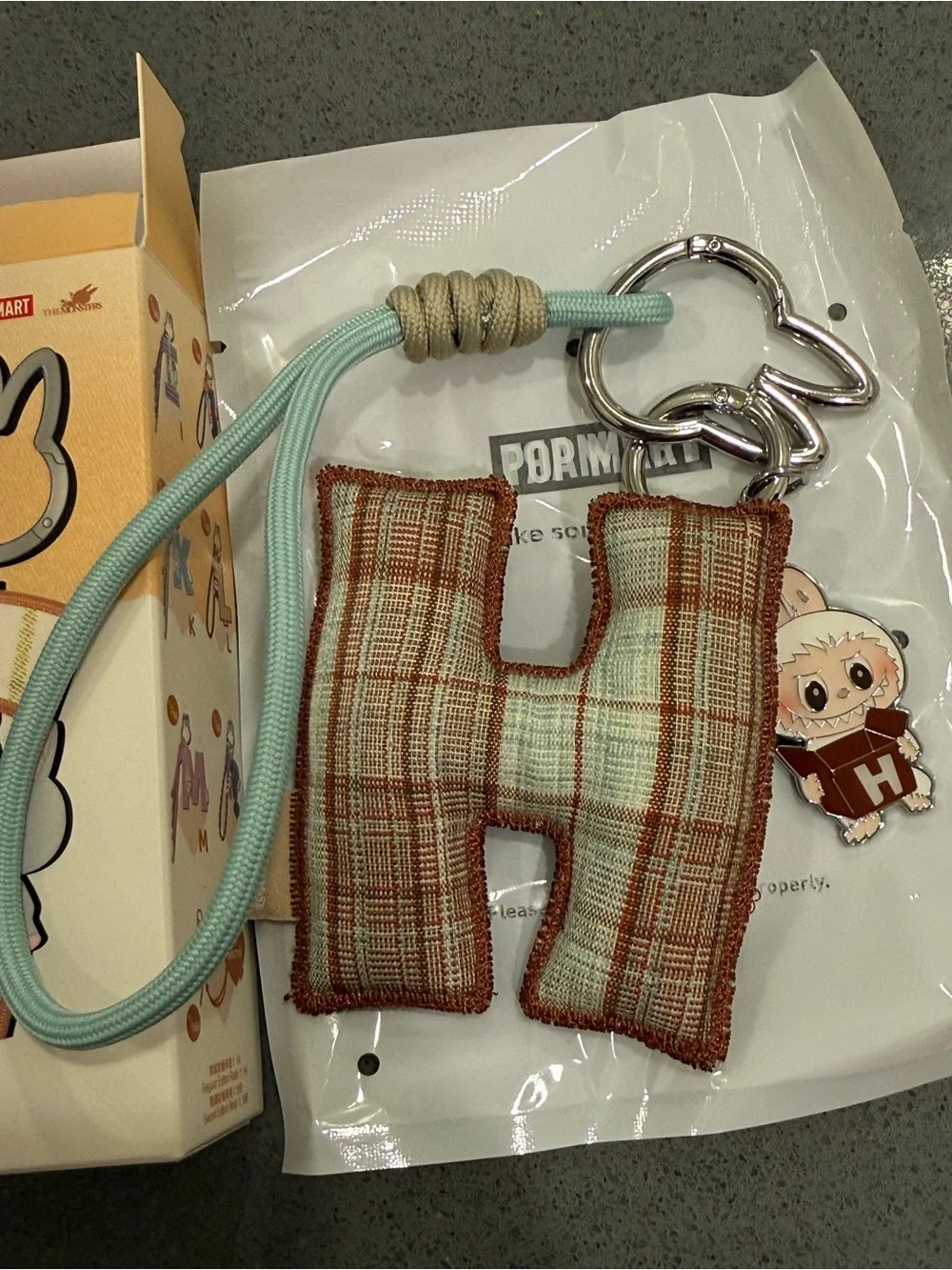 THE MONSTERS Pin for Love Series- Letter Pendant “H”